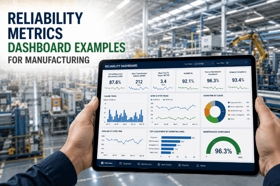 reliability-metrics-dashboard-examples-for-manufacturing