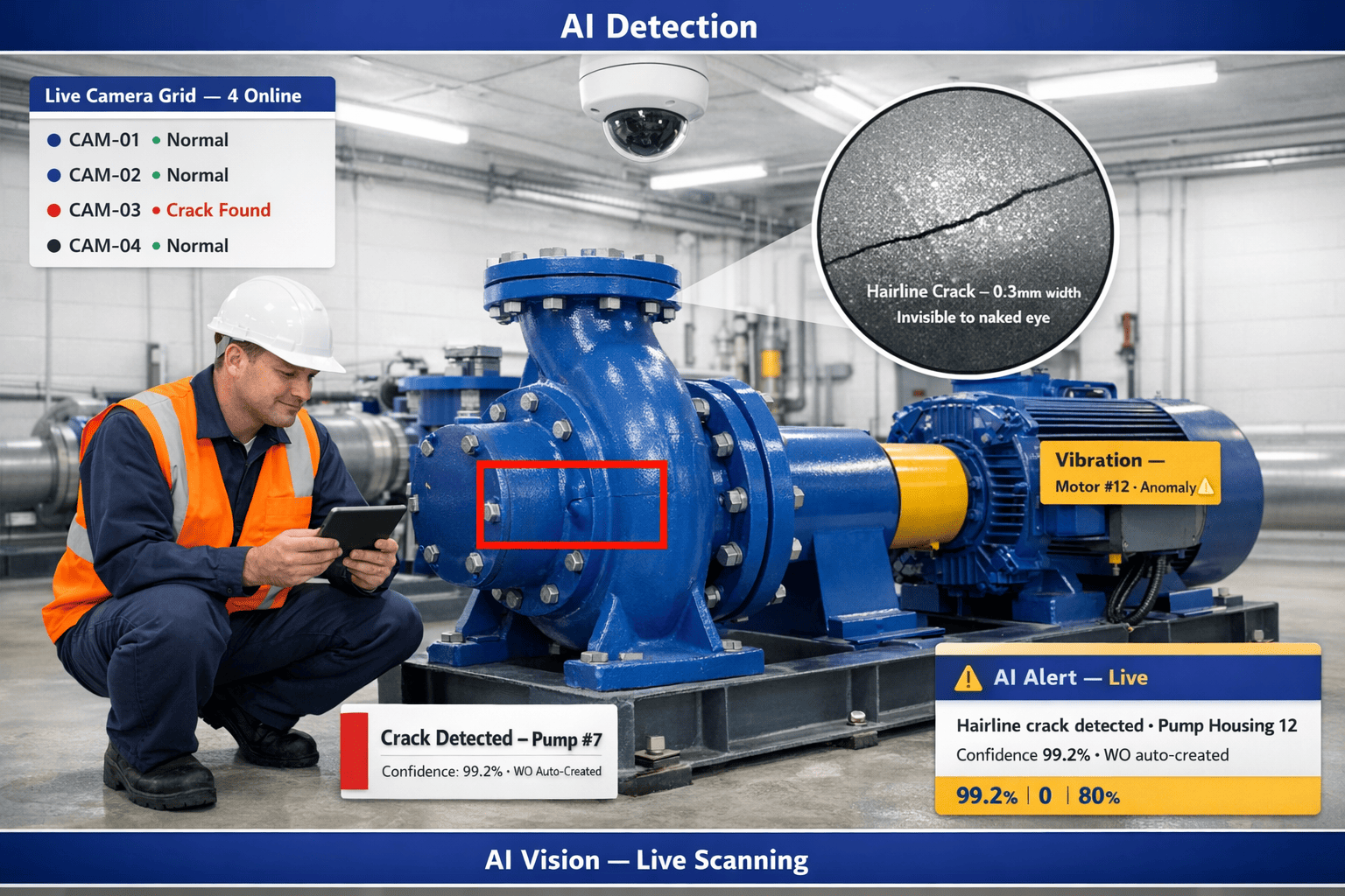 Oxmaint AI Detection