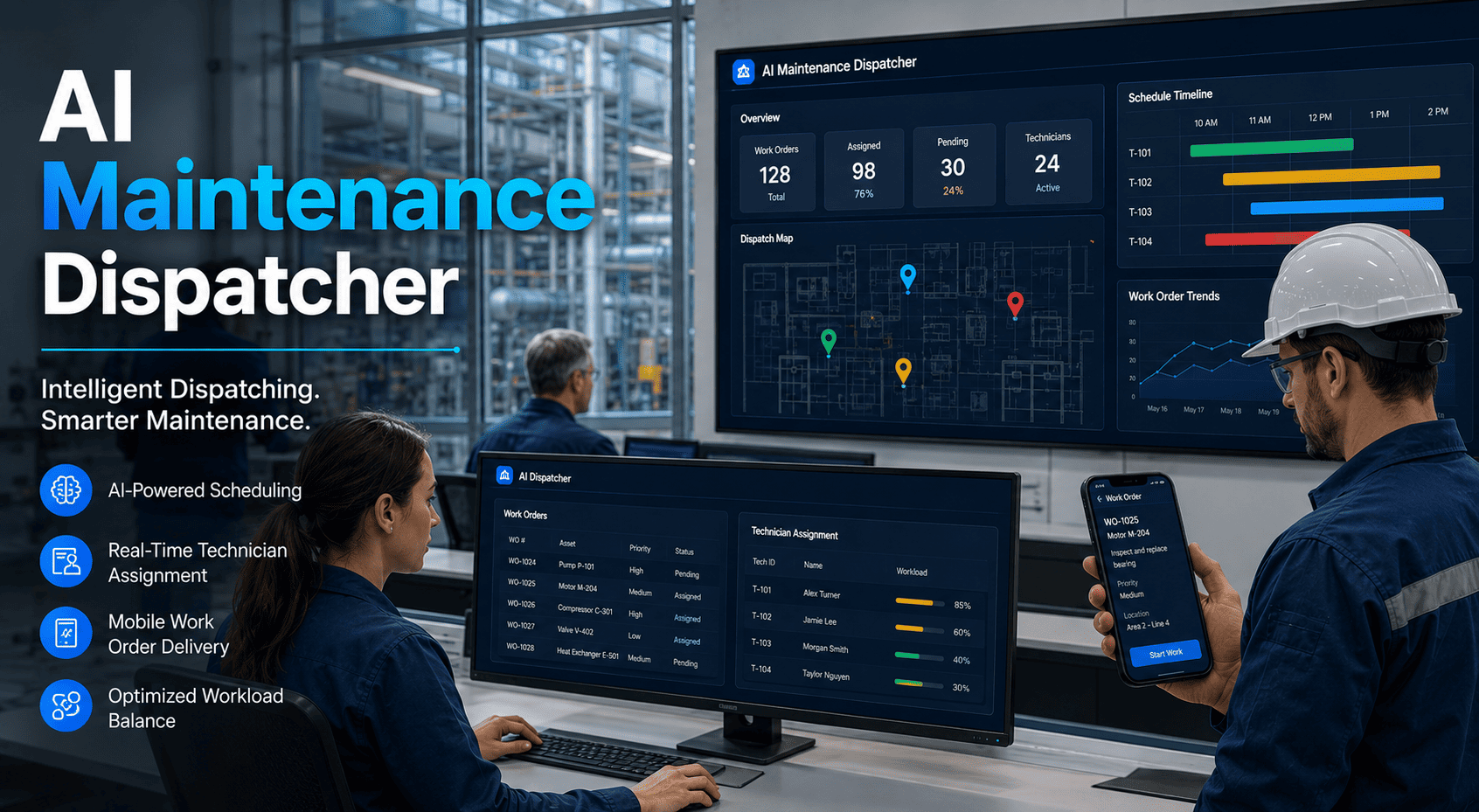 ai-maintenance-dispatcher-technician-assignment-machine-learning