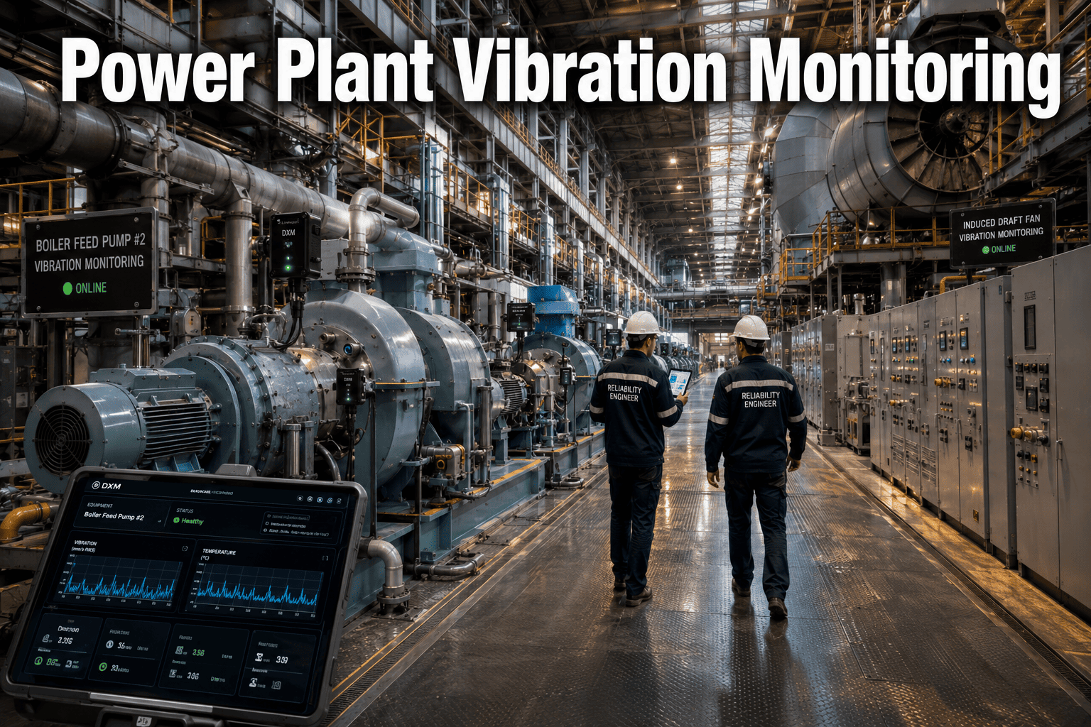 boiler-feed-pump-id-fd-fan-vibration-monitoring