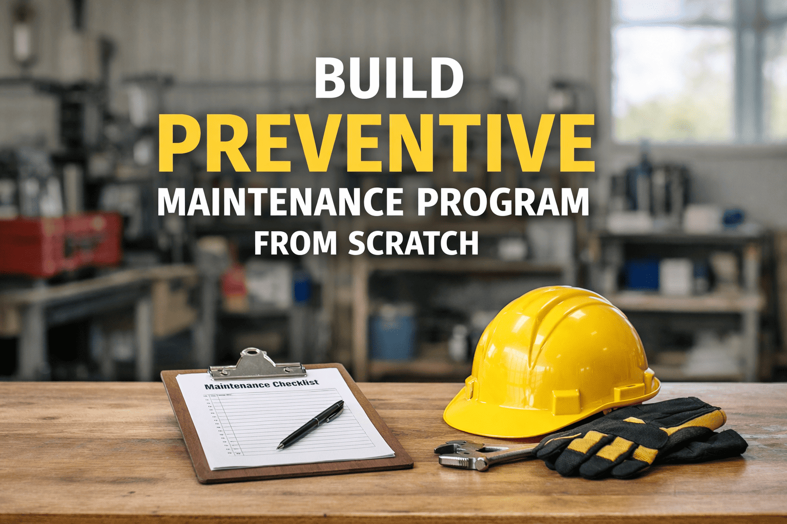 build-preventive-maintenance-program-from-scratch