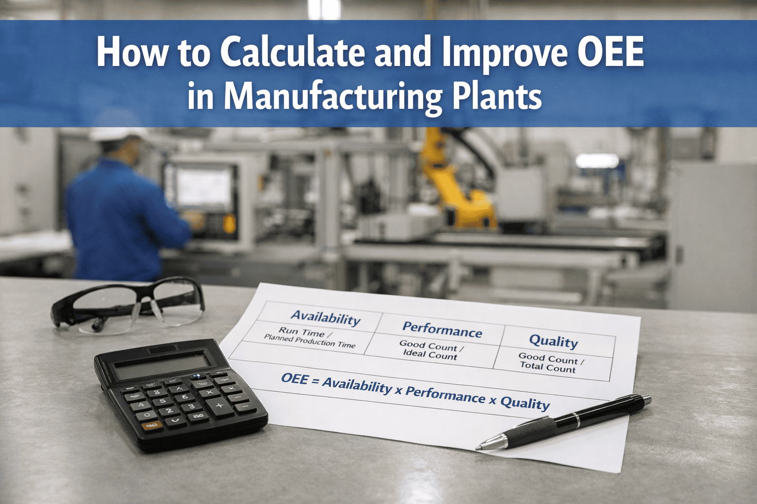 calculate-improve-oee-manufacturing