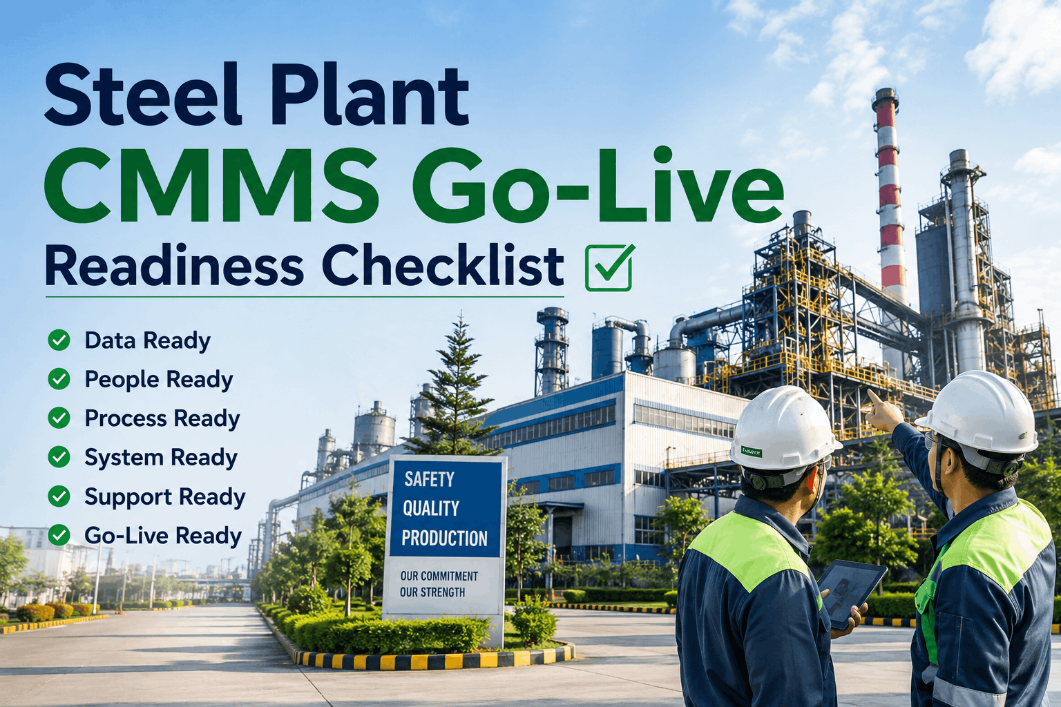 steel-plant-cmms-go-live-readiness-checklist